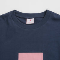 Poetic Collective Premium Box T-Shirt - Navy / Pink thumbnail