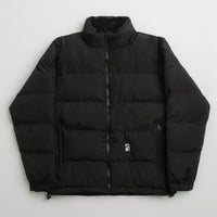 Poetic Collective Puffer Jacket - Black / White thumbnail