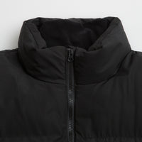 Poetic Collective Puffer Jacket - Black / White thumbnail