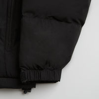 Poetic Collective Puffer Jacket - Black / White thumbnail