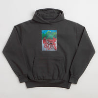 Poetic Collective Red Demon Hoodie - Iron Grey thumbnail