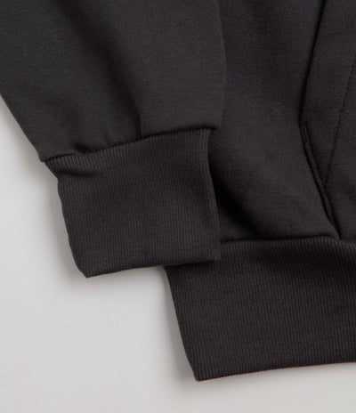Poetic Collective Red Demon Hoodie - Iron Grey