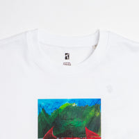 Poetic Collective Red Demon T-Shirt - White thumbnail