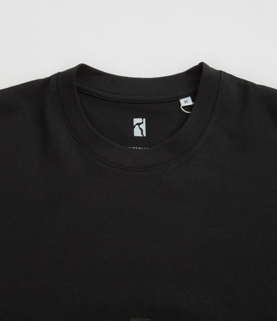 Poetic Collective Rubber Patch T-Shirt - Black
