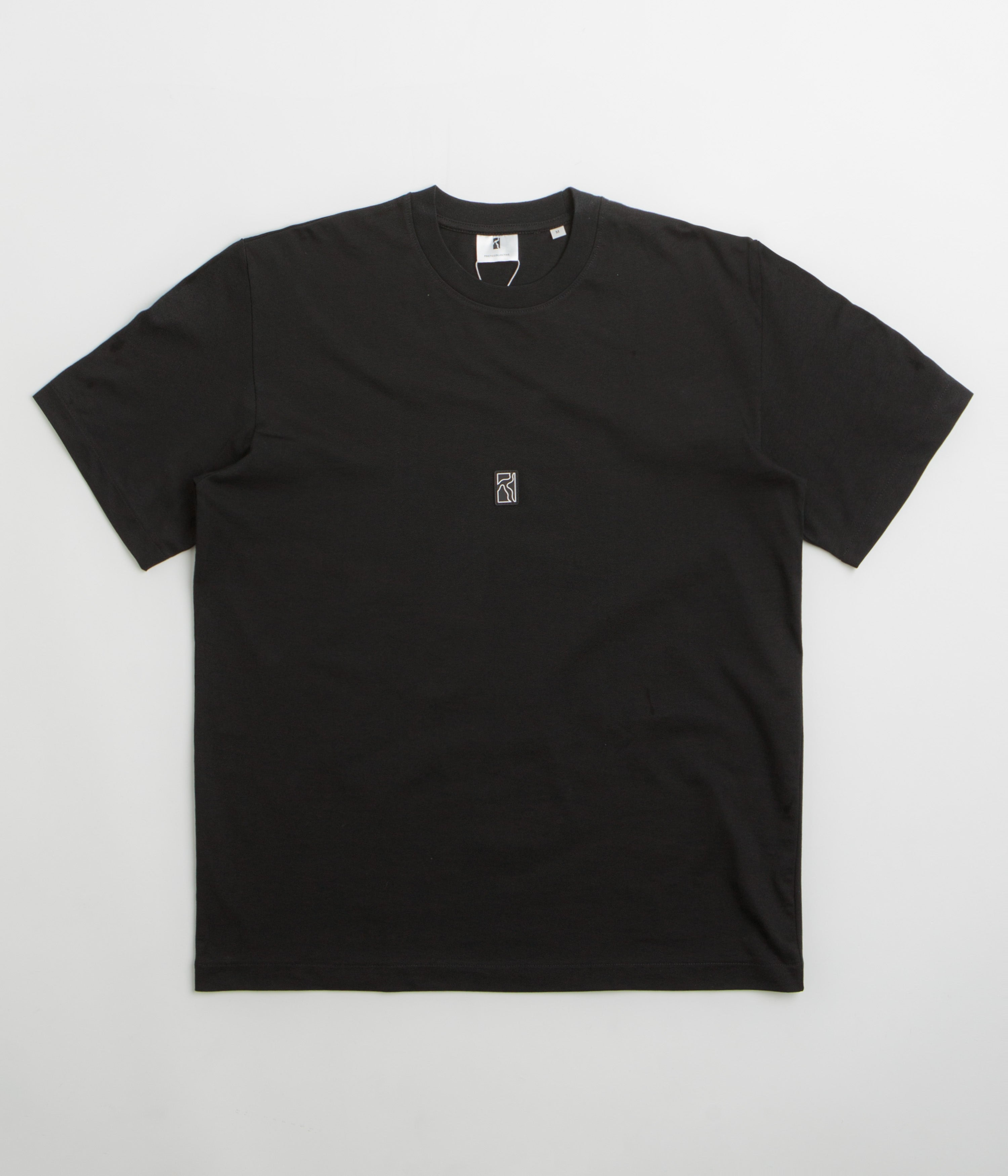 Poetic Collective Rubber Patch T-Shirt in Black
