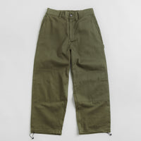 Poetic Collective Sculptor OTD Pants in Olive Green thumbnail