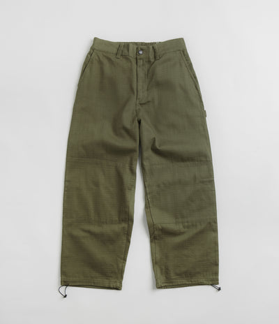 Poetic Collective Sculptor OTD Pants in Olive Green