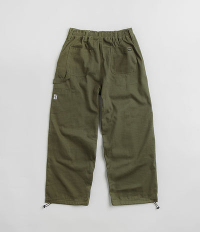 Poetic Collective Sculptor OTD Pants in Olive Green