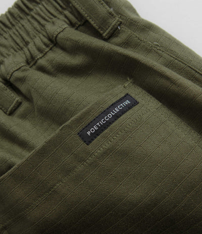 Poetic Collective Sculptor OTD Pants in Olive Green