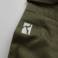Poetic Collective Sculptor OTD Pants in Olive Green thumbnail