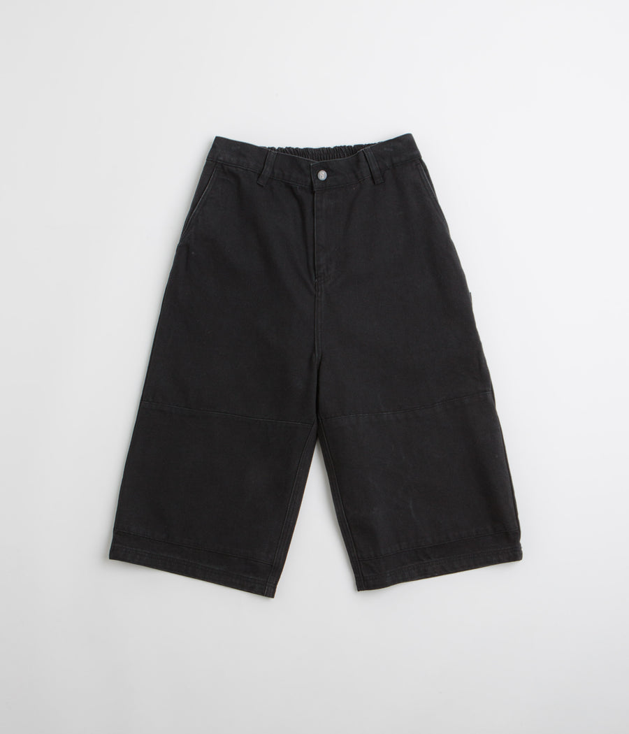 Poetic Collective Sculptor Shorts in Black Denim