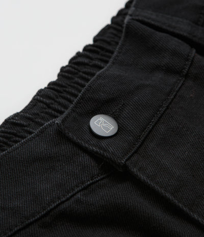 Poetic Collective Sculptor Shorts - Black Denim