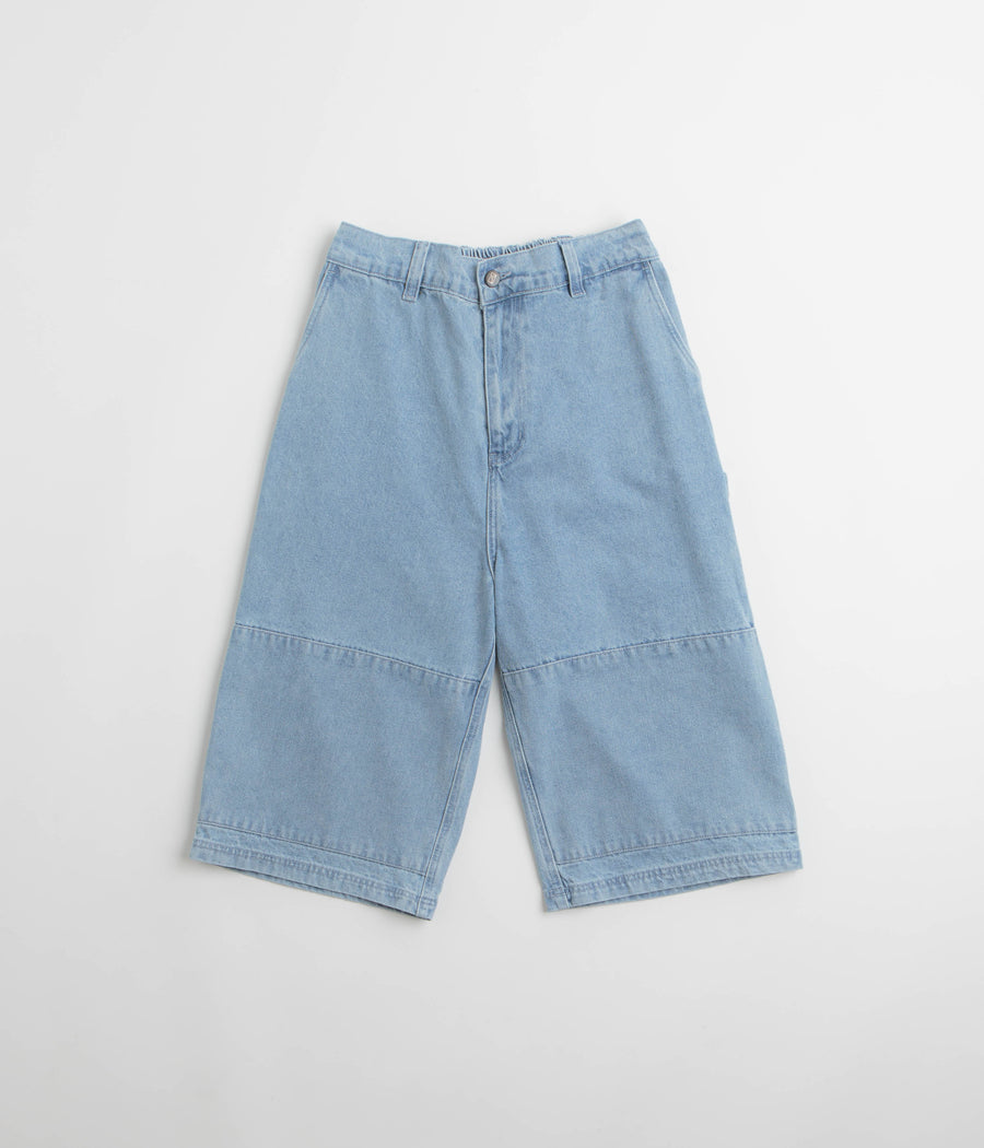 Poetic Collective Sculptor Shorts in Light Denim