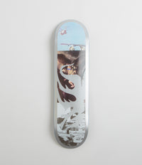 Poetic Collective Silver Plane Frame High Concave Deck in 8.5"