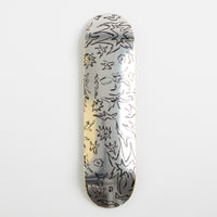 Poetic Collective Silver Tribal High Concave Deck - 8.375" thumbnail