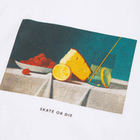 Poetic Collective Skate Or Die T-Shirt - White / Multi thumbnail