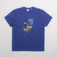 Poetic Collective Skull T-Shirt - Blue thumbnail