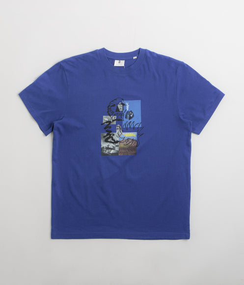 Poetic Collective Skull T-Shirt - Blue