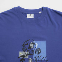 Poetic Collective Skull T-Shirt - Blue thumbnail