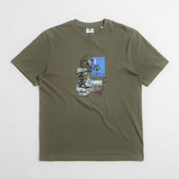 Poetic Collective Skull T-Shirt - Khaki thumbnail