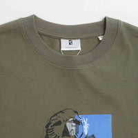 Poetic Collective Skull T-Shirt - Khaki thumbnail
