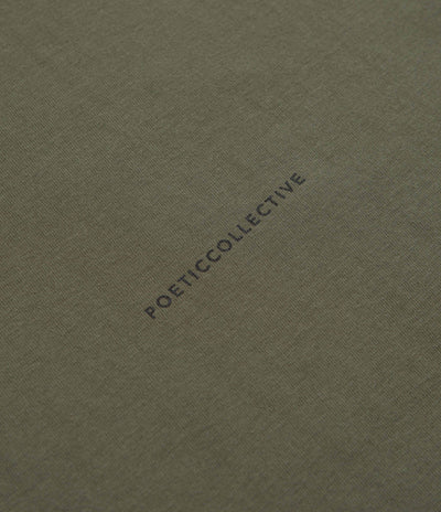 Poetic Collective Skull T-Shirt - Khaki