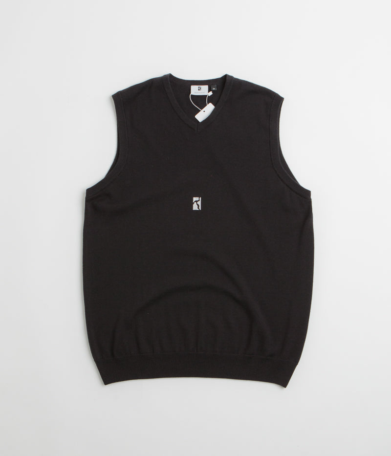 Poetic Collective Slipover Vest in Black