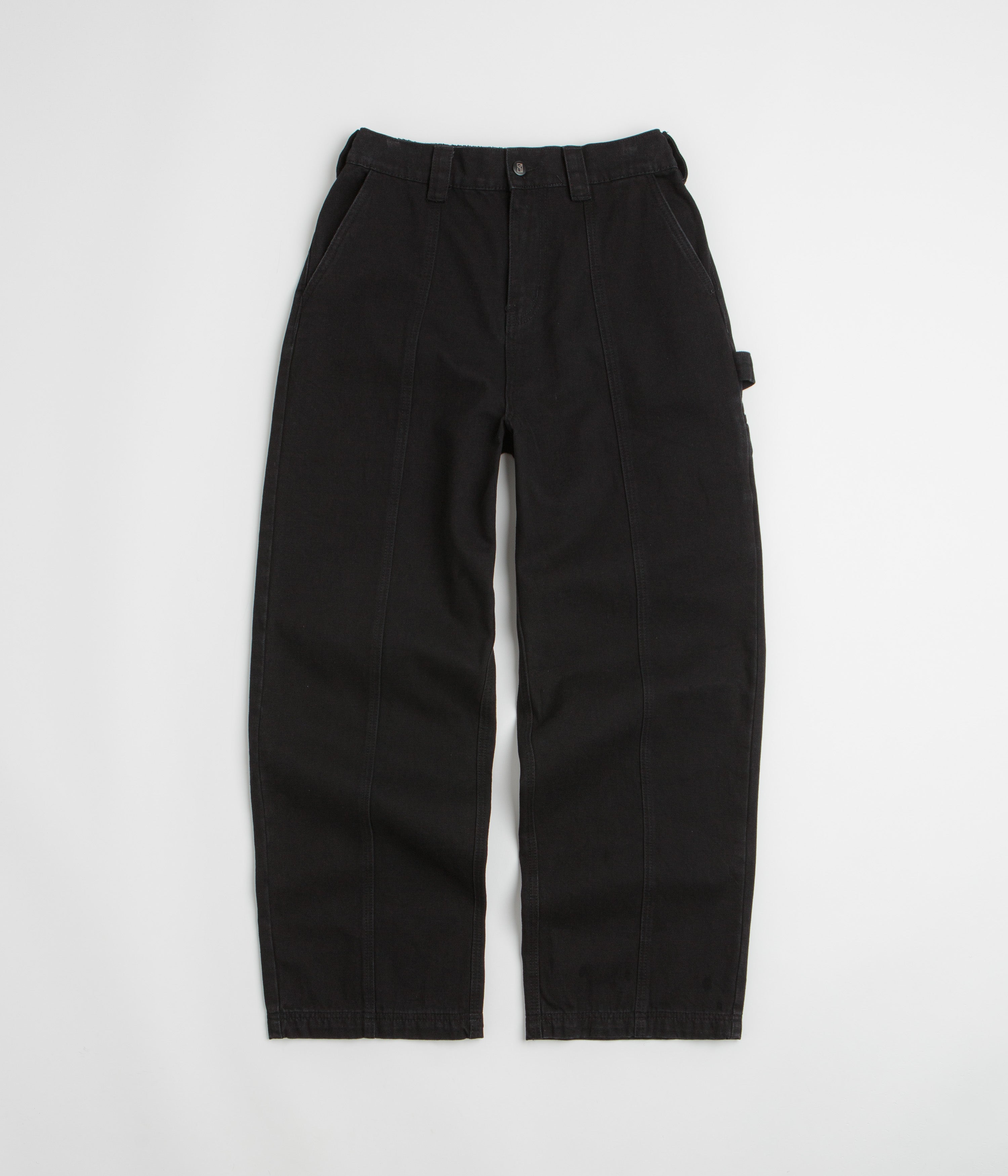 Poetic Collective Split Pants - Black Denim Wash