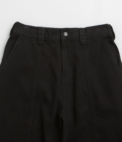 Poetic Collective Split Pants in Black Denim Wash