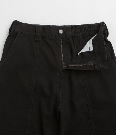 Poetic Collective Split Pants in Black Denim Wash