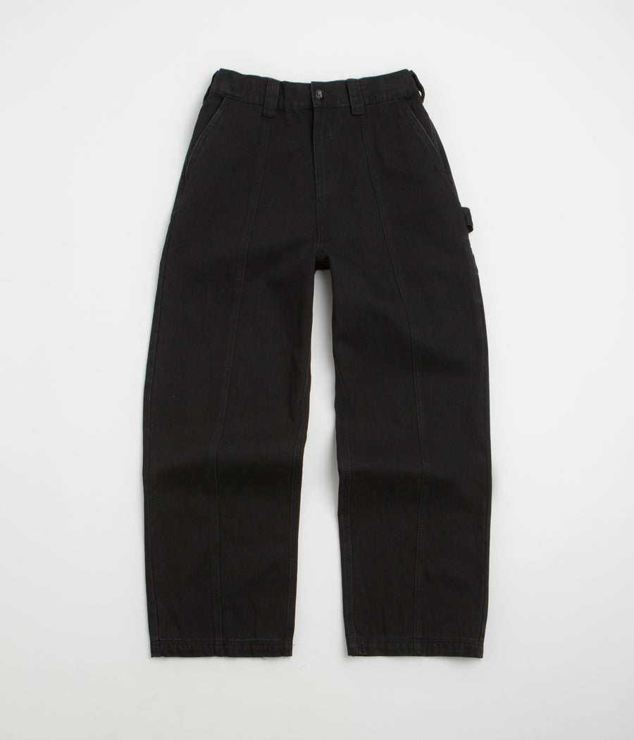 Poetic Collective Split Pants in Black Denim Wash