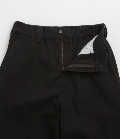 Poetic Collective Split Pants in Black Denim Wash
