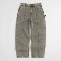 Poetic Collective Split Pants in Grey Denim Wash thumbnail