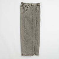Poetic Collective Split Pants in Grey Denim Wash thumbnail