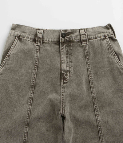 Poetic Collective Split Pants in Grey Denim Wash