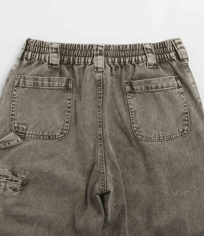Poetic Collective Split Pants in Grey Denim Wash