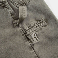 Poetic Collective Split Pants in Grey Denim Wash thumbnail