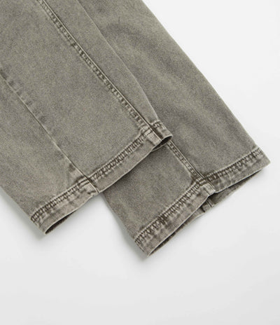 Poetic Collective Split Pants in Grey Denim Wash