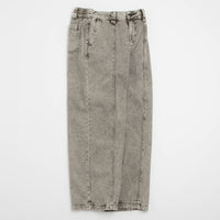 Poetic Collective Split Pants in Grey Denim Wash thumbnail