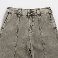 Poetic Collective Split Pants in Grey Denim Wash thumbnail