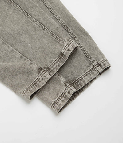 Poetic Collective Split Pants in Grey Denim Wash