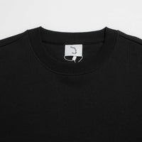 Poetic Collective Spray Crewneck Sweatshirt - Black thumbnail