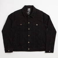 Poetic Collective Spray Denim Jacket - Black thumbnail
