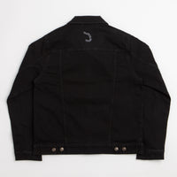 Poetic Collective Spray Denim Jacket - Black thumbnail