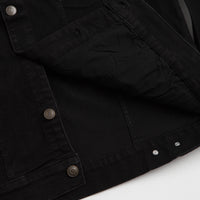Poetic Collective Spray Denim Jacket - Black thumbnail