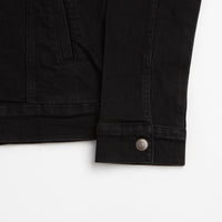 Poetic Collective Spray Denim Jacket - Black thumbnail