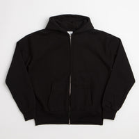 Poetic Collective Spray Double Zip Hoodie - Black thumbnail