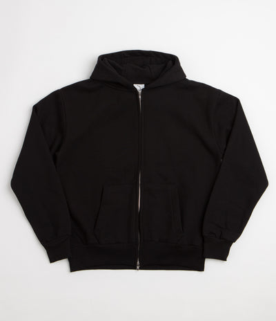 Poetic Collective Spray Double Zip Hoodie - Black