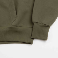 Poetic Collective Spray Double Zip Hoodie - Olive thumbnail