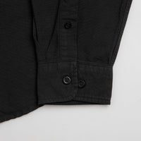 Poetic Collective Spray Embroidery Shirt - Black thumbnail
